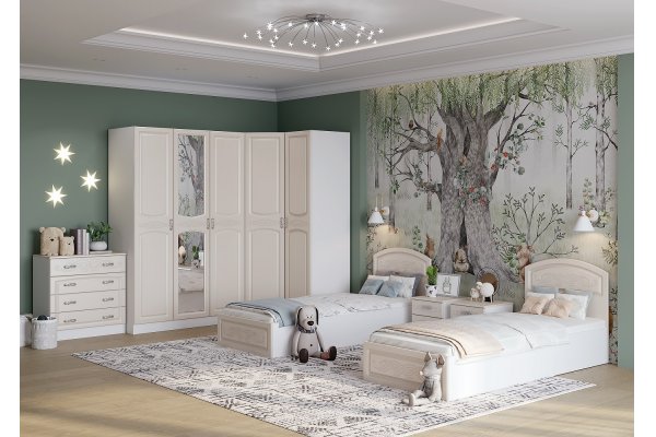 Кровать "Венеция" 0,8*2,0 м с основанием ЛДСП (КР-080) SL SL